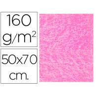 Fieltro LIDERPAPEL 50x70cm rosa 160g/m2