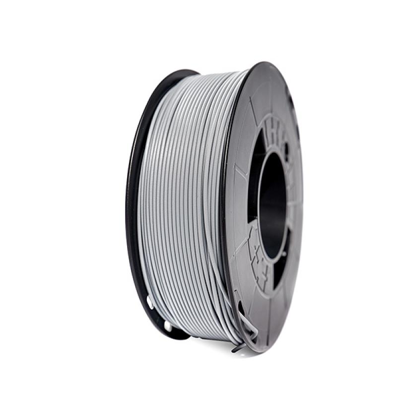Filamento 3D PETG - Diametro 1.75mm - Bobina 1kg - Color Gris
