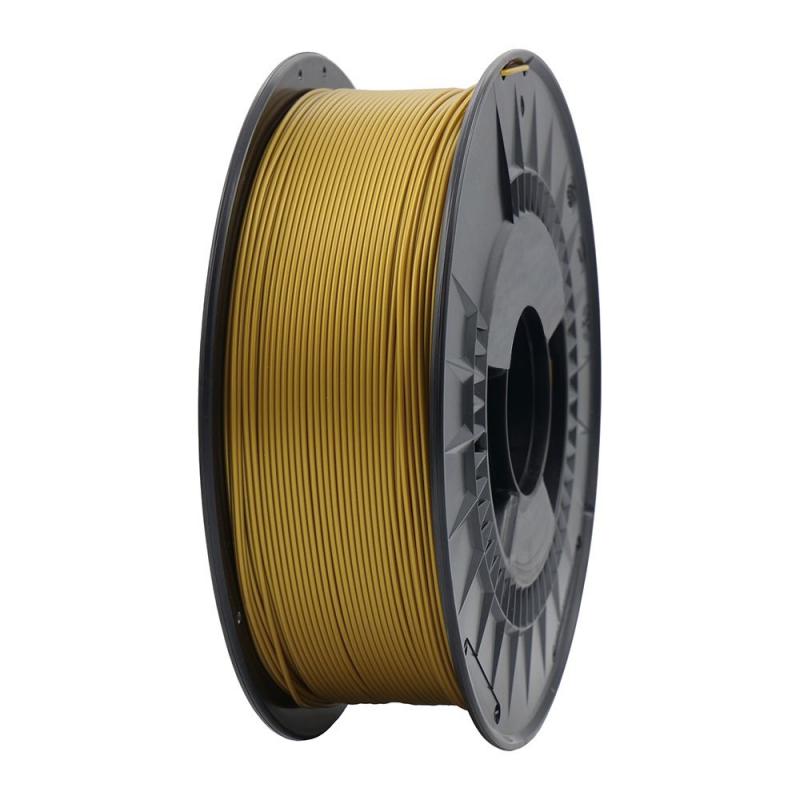 Filamento 3D PLA SILK - Diametro 1.75mm - Bobina 1kg - Color Oro