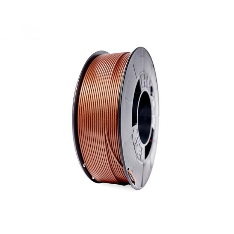 Filamento 3D PLA SILK - Diametro 1.75mm - Bobina 1kg - Color Cobre