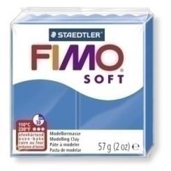 Fimo Pasta Modelar Fimo Soft Azul 57Gr