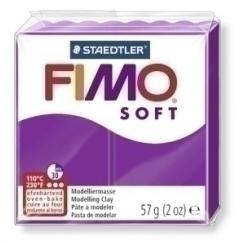 Fimo Pasta Modelar Fimo Soft Purpura 57Gr