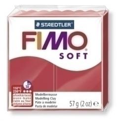 Fimo Pasta Modelar Fimo Soft Rojo Cereza 57Gr