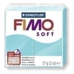 Fimo Pasta Modelar Fimo Soft Verde Menta 57Gr