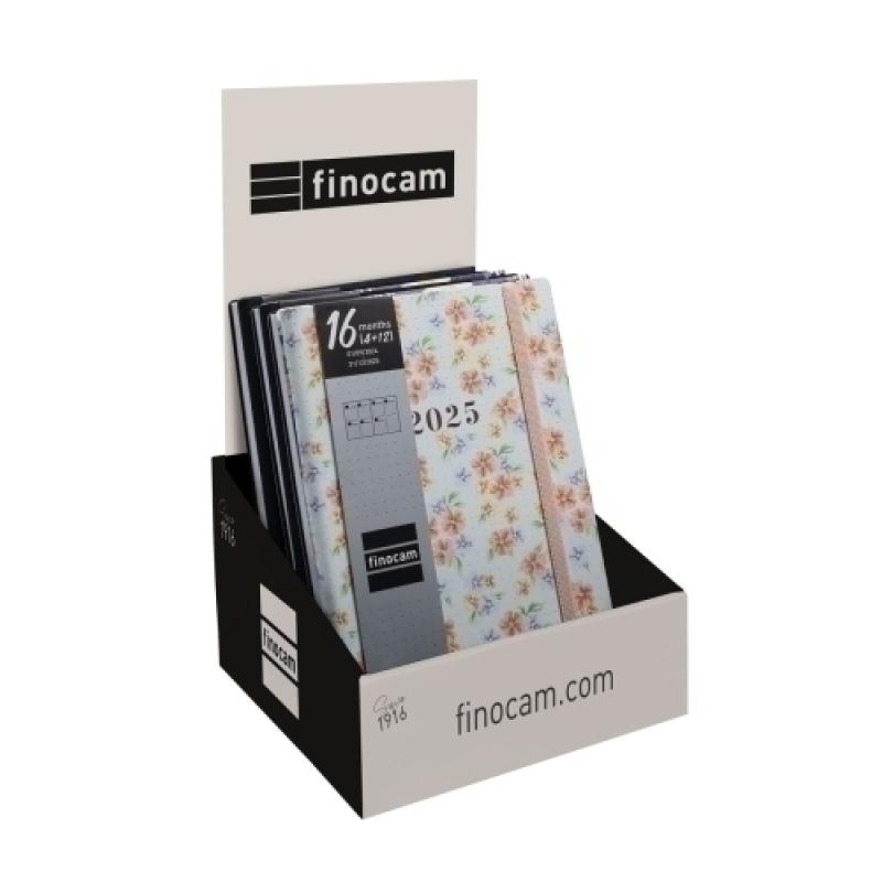 finocam-agenda-anual-2024-25-16-meses-internacional-dotted-surtido-expositor-de-6