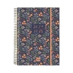 FINOCAM Agenda Anual (2024-25) 18 Meses Internacional espiral tapa PP 2D/P E10 155X212 c/goma Girl