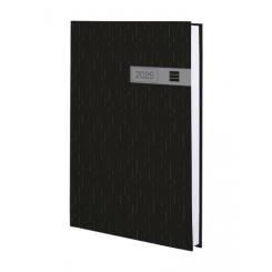 FINOCAM Agenda Anual (2025) DYNAMIC PORTO cosida tapa extra Y10 140X204 D/P Negro