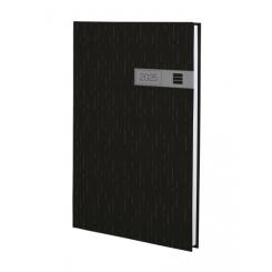 FINOCAM Agenda Anual (2025) DYNAMIC PORTO cosida tapa extra Y10 140X204 S/V Negro