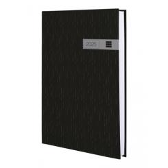 FINOCAM Agenda Anual (2025) DYNAMIC PORTO cosida tapa extra Y11 165X240 D/P Negro