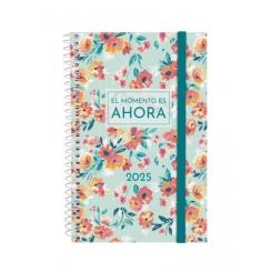 FINOCAM Agenda Anual (2025) espiral DESIGN COLLECTION espiral tapa PP c/goma E5 117X181 S/V Apais. Ahora