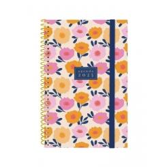 FINOCAM Agenda Anual (2025) espiral DESIGN COLLECTION espiral tapa PP c/goma E5 117X181 S/V Apais. Gala