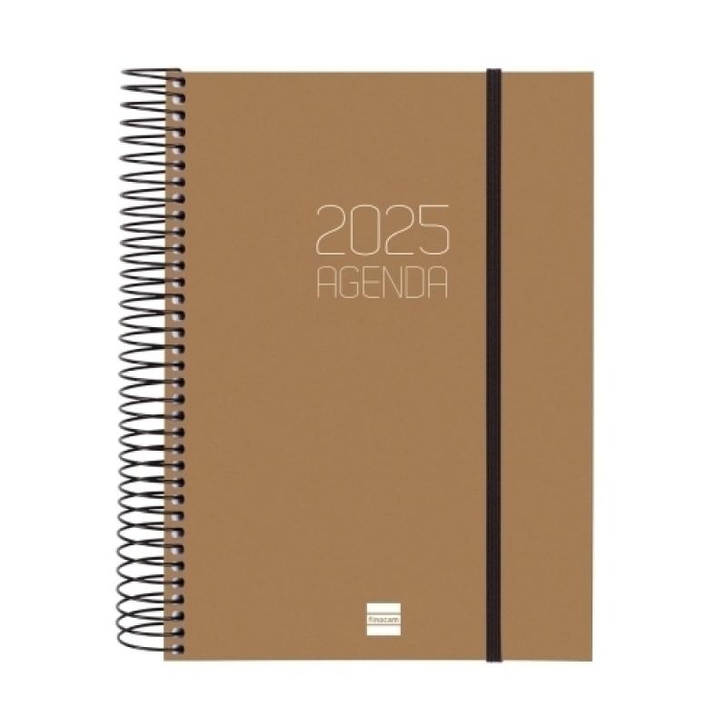 finocam-agenda-anual-2025-espiral-opaque-espiral-tapa-pp-c-goma-e10-155x212-d-p-marron