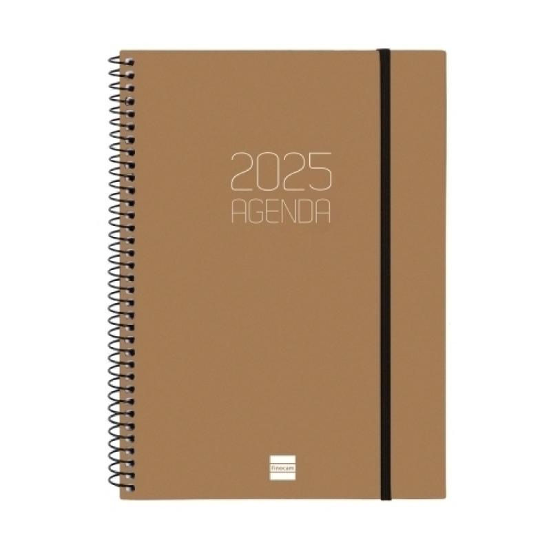finocam-agenda-anual-2025-espiral-opaque-espiral-tapa-pp-c-goma-e10-155x212-s-v-apais-marron