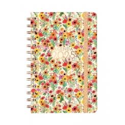 FINOCAM Agenda Anual (2025) espiral YOU Wire-O tapa extra c/goma E5 117X181 S/V Apais. Spring