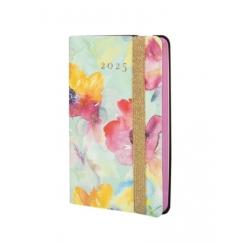 FINOCAM Agenda Anual (2025) FLEXI JOY cosida tapa flexible c/goma F2 82X127 S/V Apais. Bloom