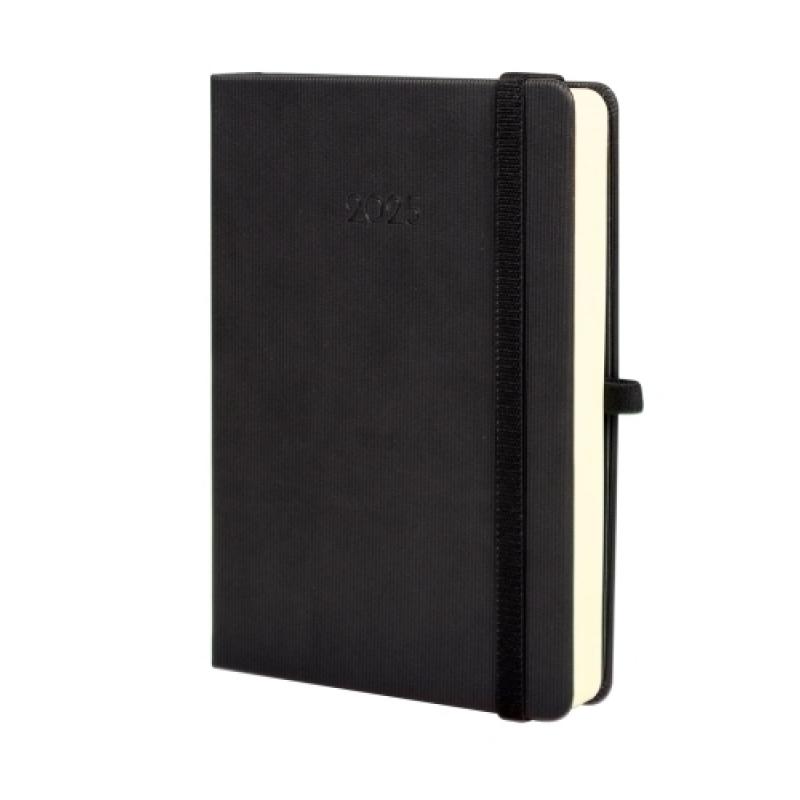 finocam-agenda-anual-2025-minimal-textura-cosida-tapa-dura-c-goma-m4-118x168-d-p-negro