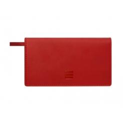 FINOCAM Agenda Anual (2025) PLANA IBIS cosida Tapa Sintetico Pl1 118X64 S/V Rojo