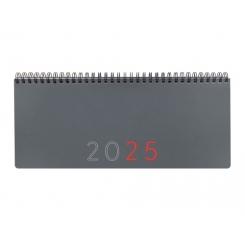 FINOCAM Agenda Anual (2025) Planificador 290X116 S/V + Notas Gris