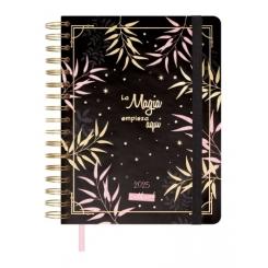 FINOCAM Agenda Anual (2025) TALKUAL Wire-O tapa extra c/goma 4º 155X217 D/P Magia