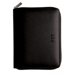 FINOCAM Agenda Anual OPEN cremallera CLAN 1000 155X215 S/V Negro