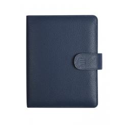 FINOCAM Agenda Anual OPEN piel ANDREA 500 117X181 S/V Azul