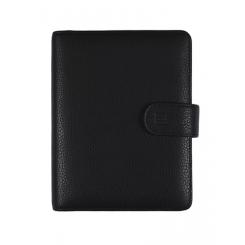 FINOCAM Agenda Anual OPEN piel ANDREA 500 117X181 S/V Negro
