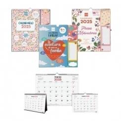 FINOCAM Calendario (2024-25) 16 Meses Surtido Pack De 12