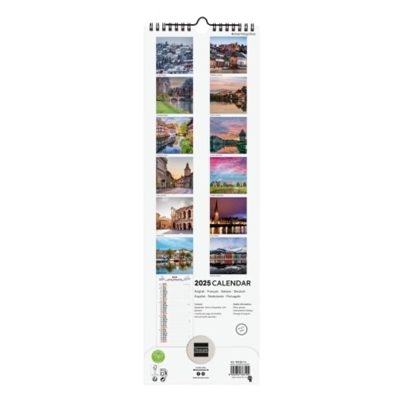 finocam-calendario-2025-internacional-pared-imagenes-mensual-para-escribir-155x480-charming