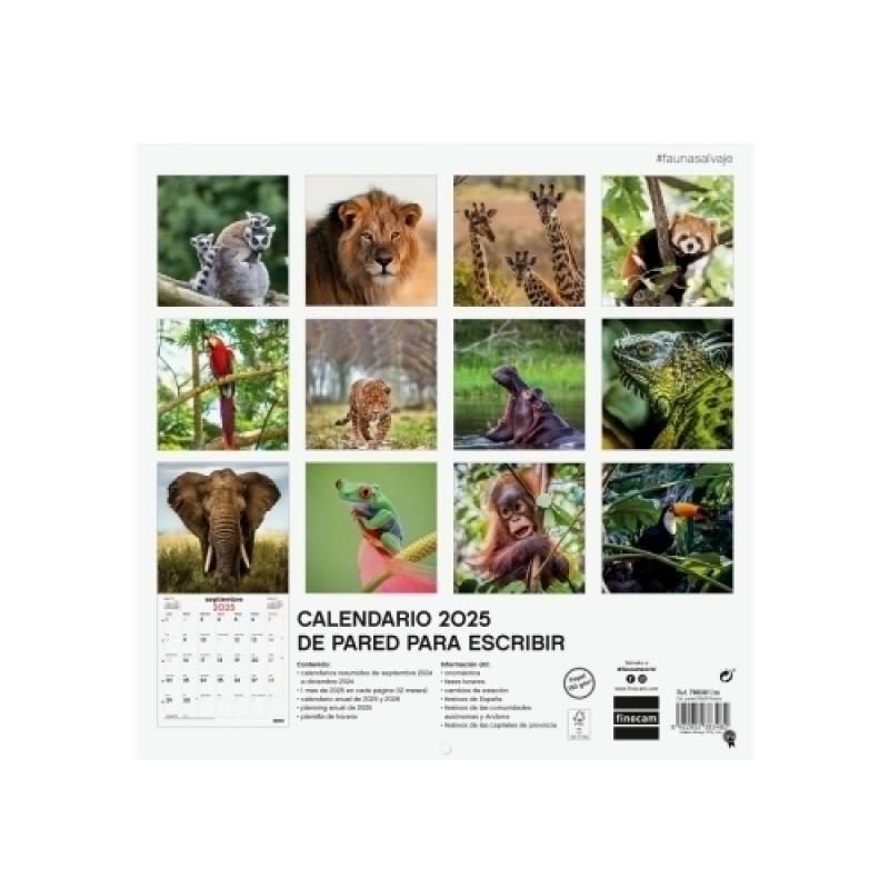 finocam-calendario-2025-pared-imagenes-mensual-para-escribir-300x300-fauna-salvaje