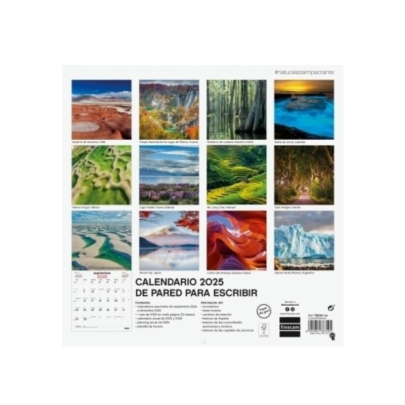 finocam-calendario-2025-pared-imagenes-mensual-para-escribir-300x300-naturaleza-impactante