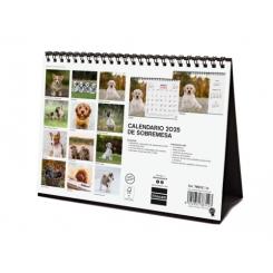 FINOCAM Calendario (2025) Sobremesa imágenes mensual para escribir S 210X150 Cachorros