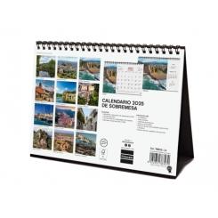 FINOCAM Calendario (2025) Sobremesa imágenes mensual para escribir S 210X150 Pueblos Con Encanto