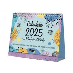 FINOCAM Calendario (2025) Sobremesa Triangular TALKUAL mensual para escribir S 210X150