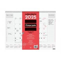 FINOCAM Calendario (2025) Vade espiral M/V 420X310