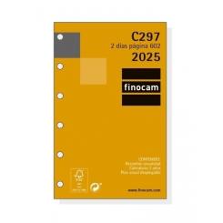 FINOCAM Recambio Agenda Anual (2025) C297 CLASSIC 602 73X114 Anualidad 2D/P