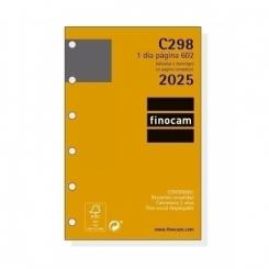 FINOCAM Recambio Agenda Anual (2025) C298 CLASSIC 602 73X114 Anualidad D/P