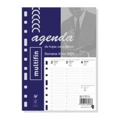 FINOCAM Recambio Agenda Anual (2025) Multifin 3002 155X215 Anualidad S/V