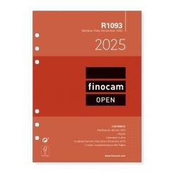 FINOCAM Recambio Agenda Anual (2025) R1093 OPEN 1000 155X215 Anualidad S/V Apais.