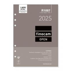 FINOCAM Recambio Agenda Anual (2025) R1097 OPEN 1000 155X215 Anualidad 2D/P