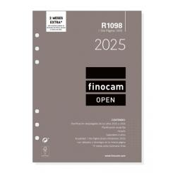FINOCAM Recambio Agenda Anual (2025) R1098 OPEN 1000 155X215 Anualidad D/P