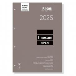 FINOCAM Recambio Agenda Anual (2025) R4098 OPEN 4000 210X297 Anualidad D/P