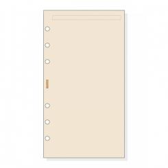 FINOCAM Recambio Agenda C943 CLASSIC 609 Liso 50H Crema