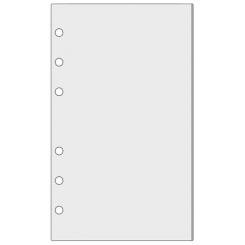 FINOCAM Recambio Agenda R465 OPEN 400 91X152 Funda Transp. 6 Uds.