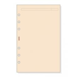 FINOCAM Recambio Agenda R543 OPEN 500 117X181 Liso Color Crema 50H