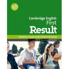 First Certificate In English Result Students Book+Osp Pack E, Ed. OXFORD
