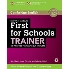 First For Schools Trainer Bk Pack (-Key) 2ªed, Ed. CAMBRIDGE