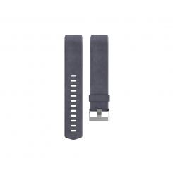 Fitbit FB-160LBIGL Accesorios para dispositivos vestibles inteligentes Grupo de rock Indigo Cuero, Acero inoxidable