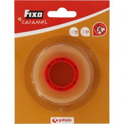FIXO Blister Cinta Adhesivas  19mmx33M Fixo Caramel