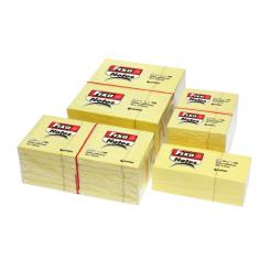 FIXO Bloc 100 Notas Adhesivas 76X76mm FIXO amarillo