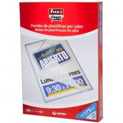 FIXO Caja 100 Fundas de Plastificar A5 Brillo 154X216mm 125My